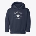 Afton Iowa Star Toddler Hoodie additional view 1