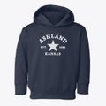 Ashland Kansas Star Toddler Hoodie additional view 1