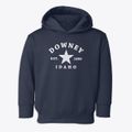 Downey Idaho Star Toddler Hoodie additional view 1