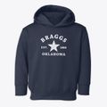 Braggs Oklahoma Star Toddler Hoodie additional view 1