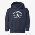 Farwell Nebraska Star Toddler Hoodie additional view 1