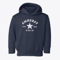 Amherst Ohio Star Toddler Hoodie additional view 1