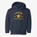 Lenox Massachusetts Star Toddler Hoodie additional view 1