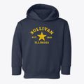 Sullivan Illinois Star Toddler Hoodie additional view 1