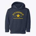 Pittsfield New Hampshire Star Toddler Hoodie additional view 1
