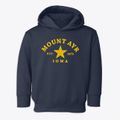 Mount Ayr Iowa Star Toddler Hoodie additional view 1