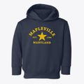 Mapleville Maryland Star Toddler Hoodie additional view 1