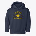 Clyde New Jersey Star Toddler Hoodie additional view 1