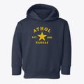 Athol Kansas Star Toddler Hoodie additional view 1