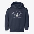 San Mateo California Yacht Club Toddler Hoodie additional view 1