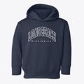 Long Beach Mississippi Inline Toddler Hoodie additional view 1