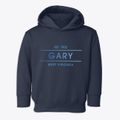 Gary West Virginia Horizon Toddler Hoodie additional view 1