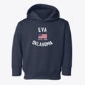Eva Oklahoma Patriot Toddler Hoodie additional view 1