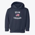 Dean Louisiana Patriot Toddler Hoodie additional view 1