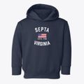 Septa Virginia Patriot Toddler Hoodie additional view 1