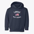 Lomax West Virginia Patriot Toddler Hoodie additional view 1