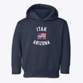 Itak Arizona Patriot Toddler Hoodie additional view 1