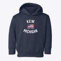 Kew Michigan Patriot Toddler Hoodie additional view 1