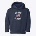 Curry Alaska Patriot Toddler Hoodie additional view 1