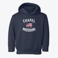 Chapel Missouri Patriot Toddler Hoodie additional view 1