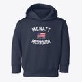 Mcnatt Missouri Patriot Toddler Hoodie additional view 1