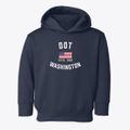 Dot Washington Patriot Toddler Hoodie additional view 1