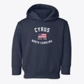 Cyrus North Carolina Patriot Toddler Hoodie additional view 1