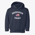 Brookhaven Virginia Patriot Toddler Hoodie additional view 1