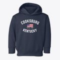 Cooksburg Kentucky Patriot Toddler Hoodie additional view 1
