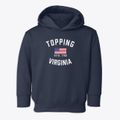 Topping Virginia Patriot Toddler Hoodie additional view 1