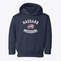 Hassard Missouri Patriot Toddler Hoodie additional view 1