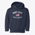Ruby City North Carolina Patriot Toddler Hoodie additional view 1