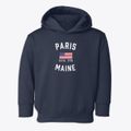 Paris Maine Patriot Toddler Hoodie additional view 1
