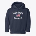 Monohon Washington Patriot Toddler Hoodie additional view 1