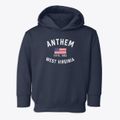 Anthem West Virginia Patriot Toddler Hoodie additional view 1