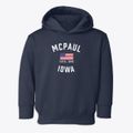 Mcpaul Iowa Patriot Toddler Hoodie additional view 1