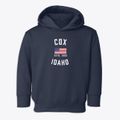 Cox Idaho Patriot Toddler Hoodie additional view 1
