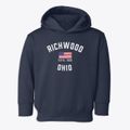 Richwood Ohio Patriot Toddler Hoodie additional view 1
