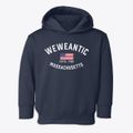 Weweantic Massachusetts Patriot Toddler Hoodie additional view 1
