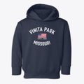 Vinita Park Missouri Patriot Toddler Hoodie additional view 1