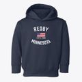 Redby Minnesota Patriot Toddler Hoodie additional view 1
