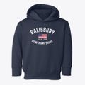 Salisbury New Hampshire Patriot Toddler Hoodie additional view 1