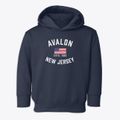 Avalon New Jersey Patriot Toddler Hoodie additional view 1