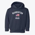 Barberton Ohio Patriot Toddler Hoodie additional view 1