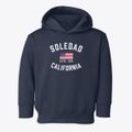 Soledad California Patriot Toddler Hoodie additional view 1