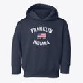 Franklin Indiana Patriot Toddler Hoodie additional view 1