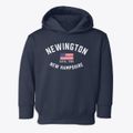 Newington New Hampshire Patriot Toddler Hoodie additional view 1