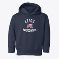 Leeds Wisconsin Patriot Toddler Hoodie additional view 1
