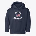 Altus Arkansas Patriot Toddler Hoodie additional view 1