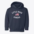 Little River Kansas Patriot Toddler Hoodie additional view 1